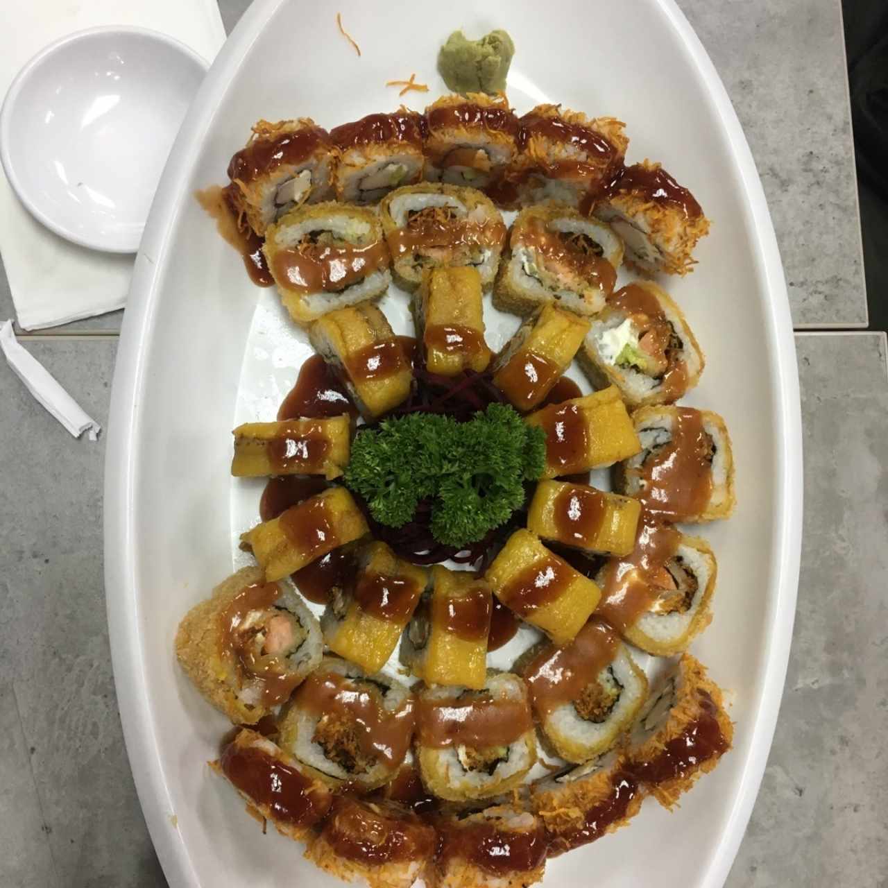 Platanito Special, SJ, Crispy Cangrejo