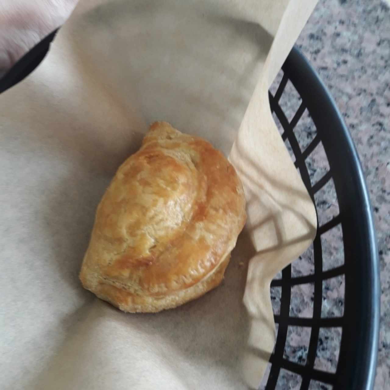 empanada de queso ahumado