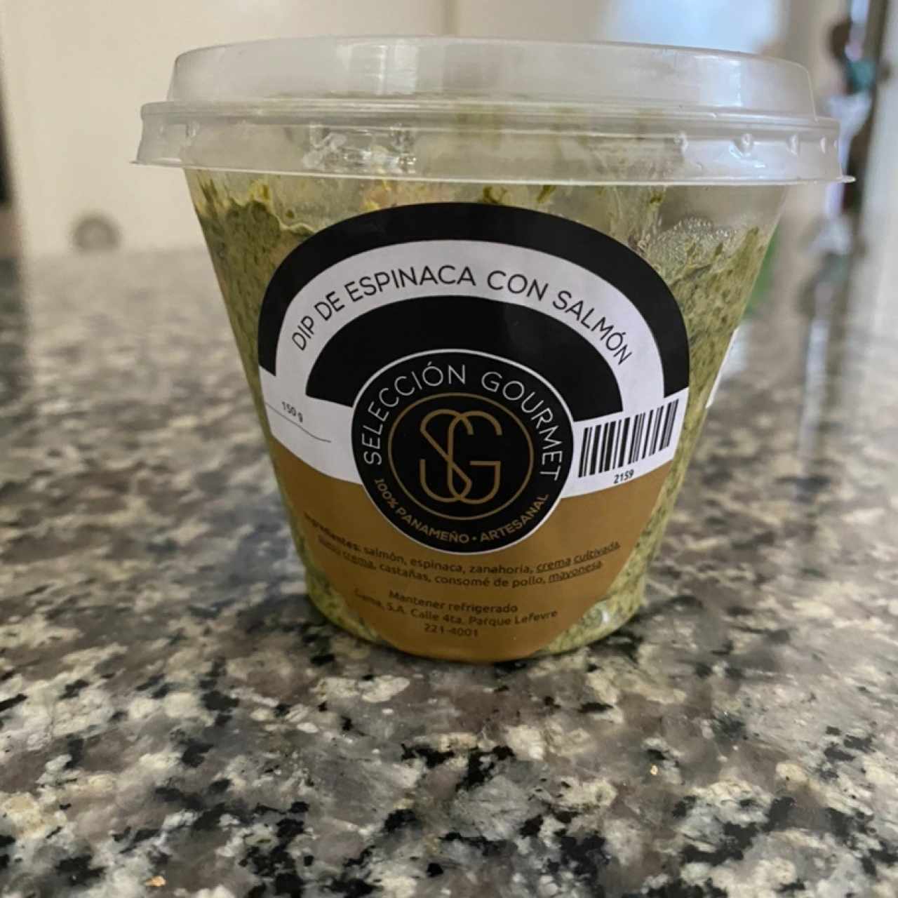 Dip de Espinaca con Salmón