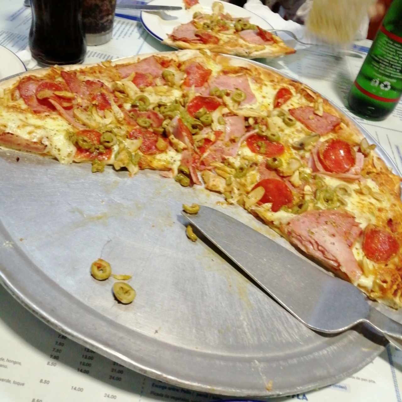 pizza combinación