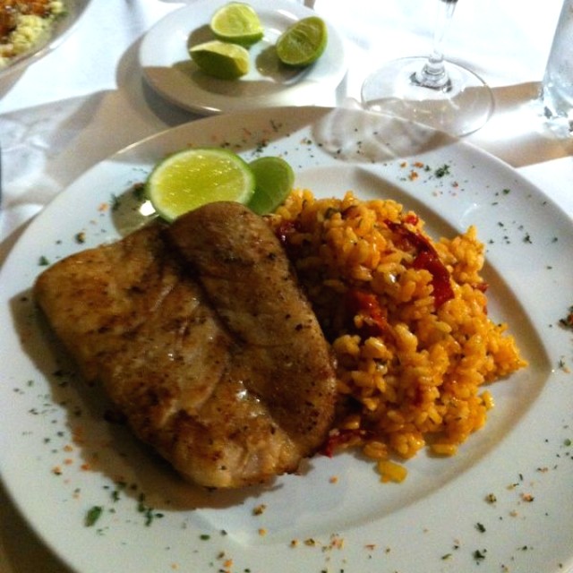 Corvina con Risoto.