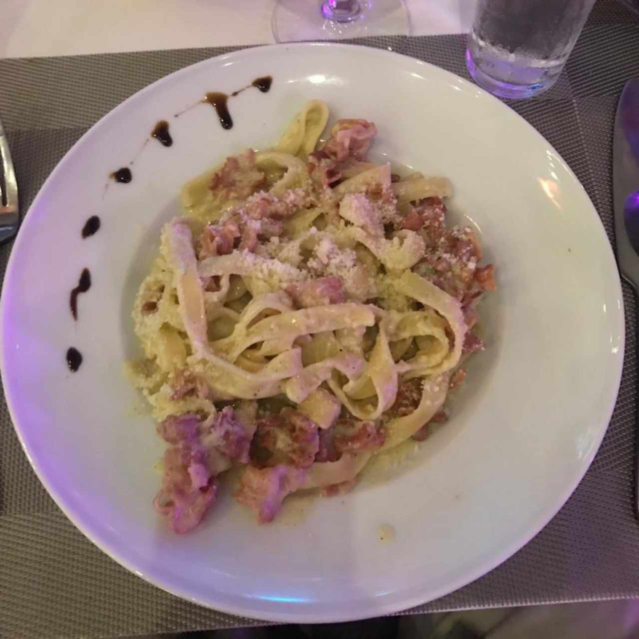 fetuchini Carbonara