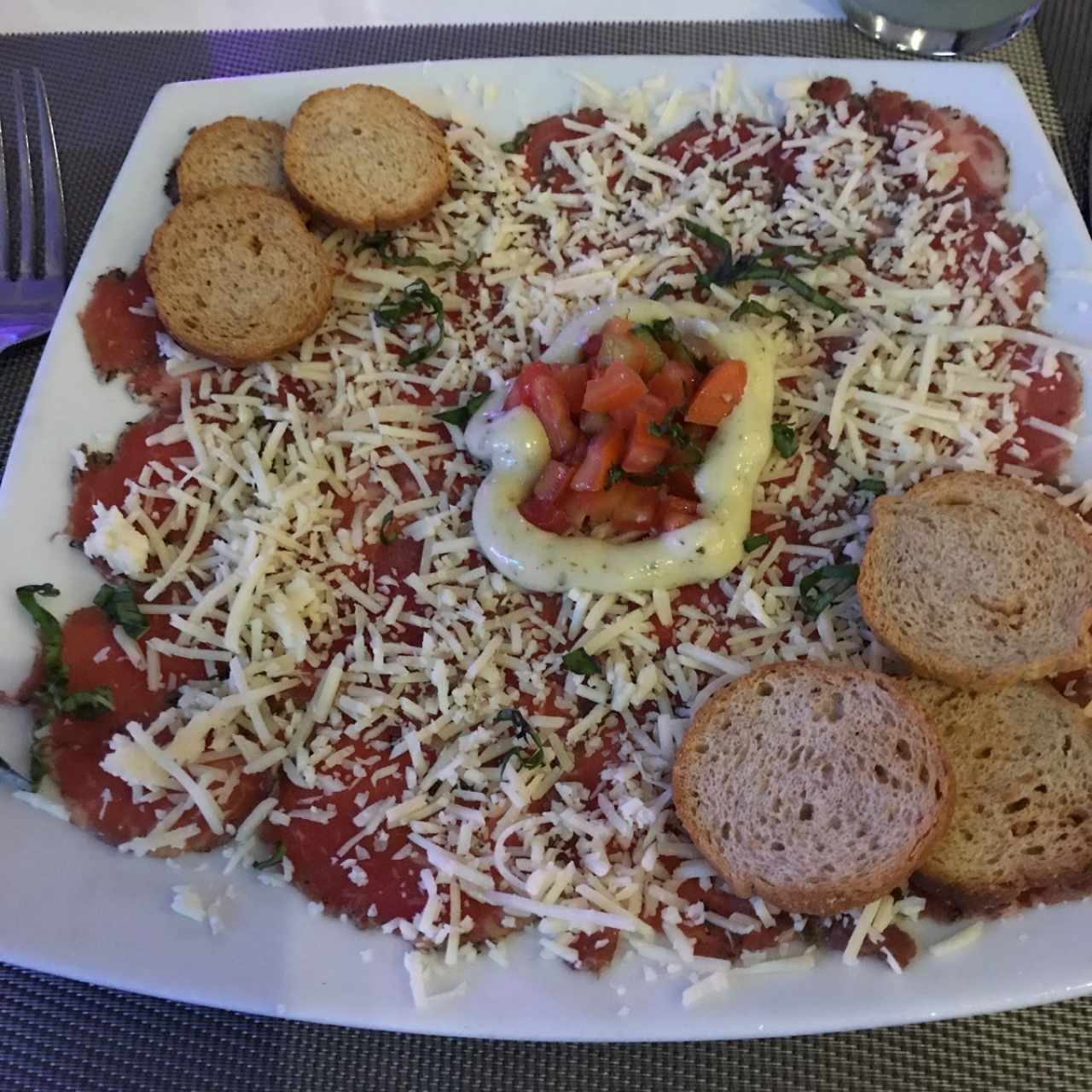 carpacho de res  