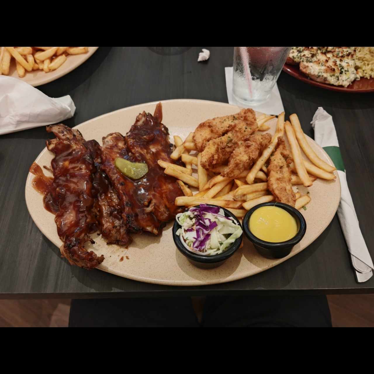 Short Ribs & Chicken Tender
