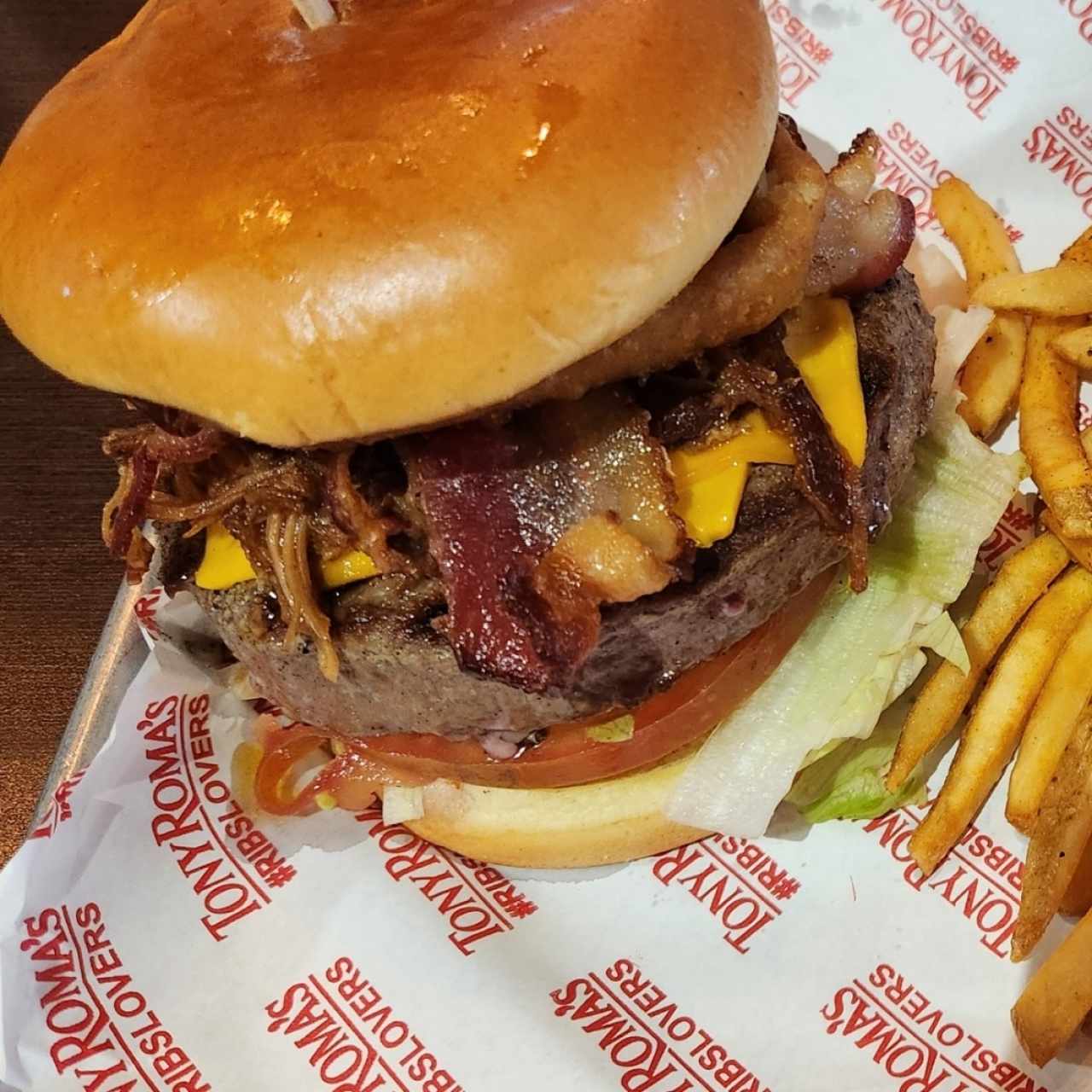 Oh my Baby Back Burger