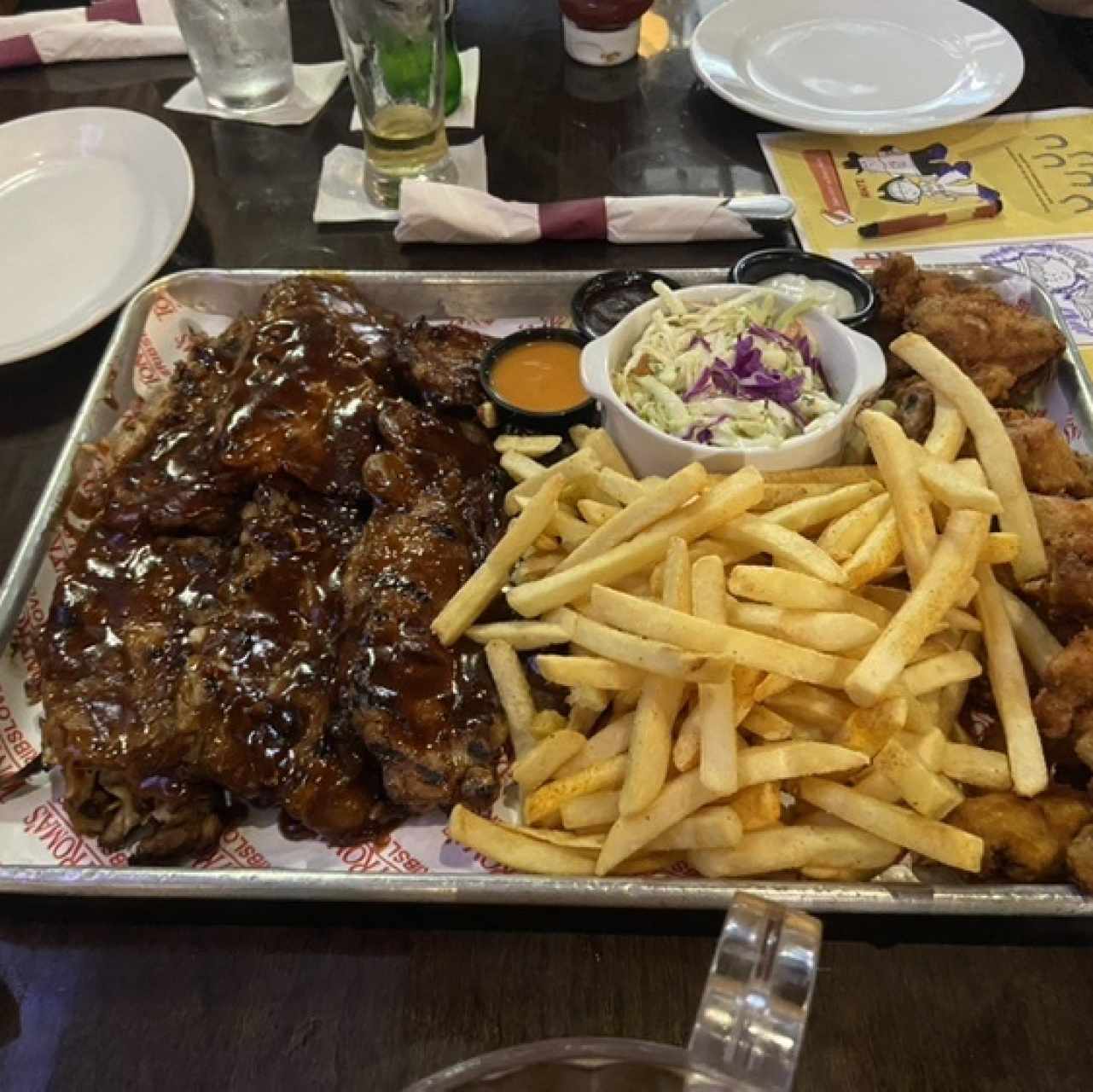 Ribs and wings 