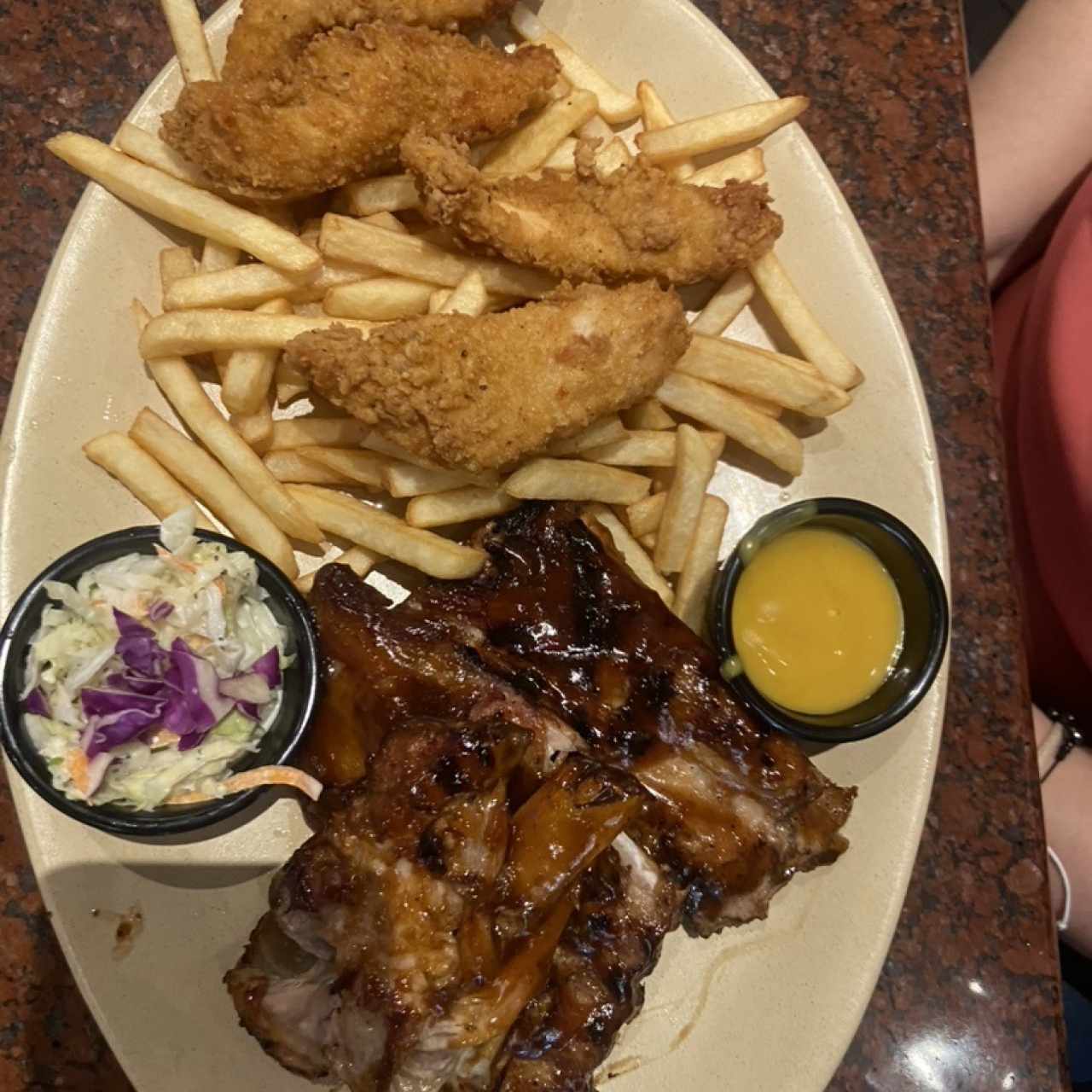 Short Ribs & Chicken Tender