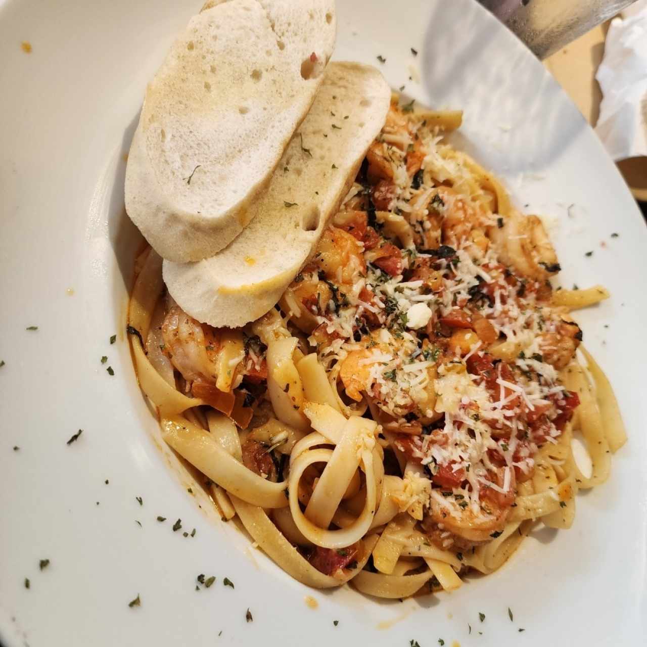 Shrimp Scampi Pasta