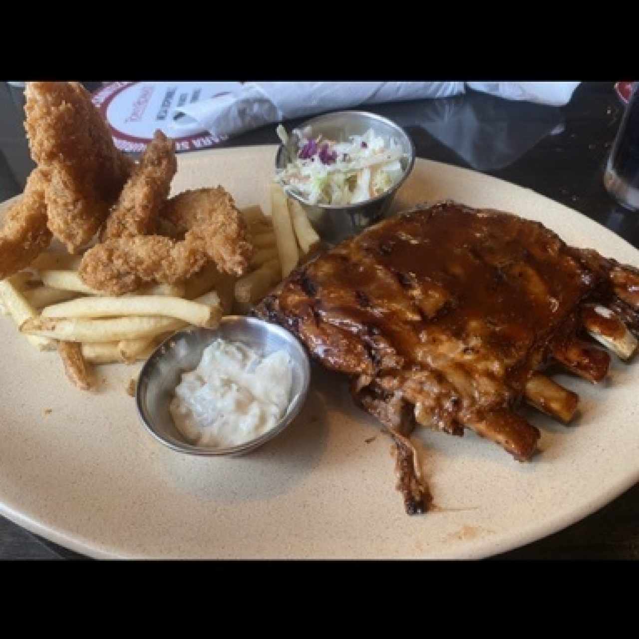 Short Ribs y South Miami Shrimp