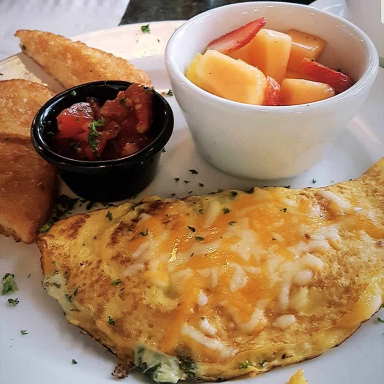 omelet de espinaca 
