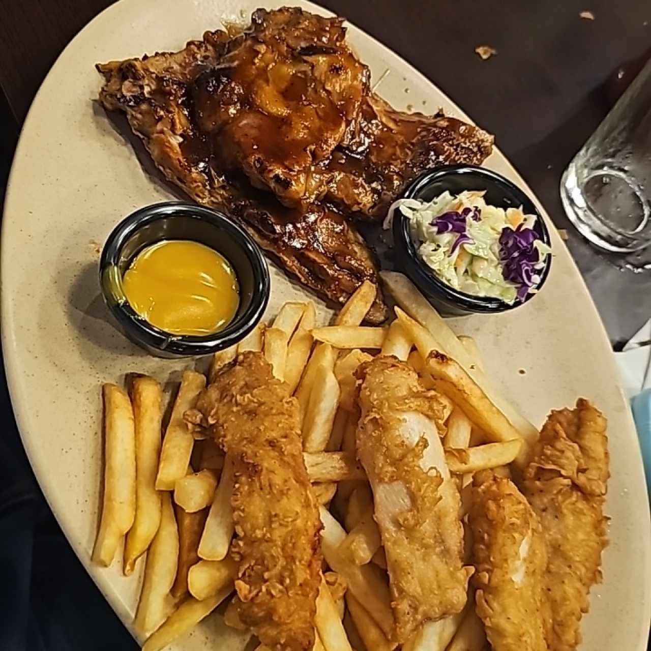 Short Ribs & Chicken Tender