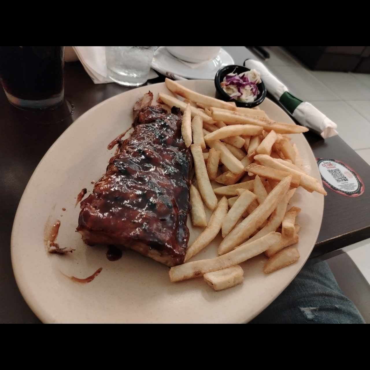 Costillas bbq