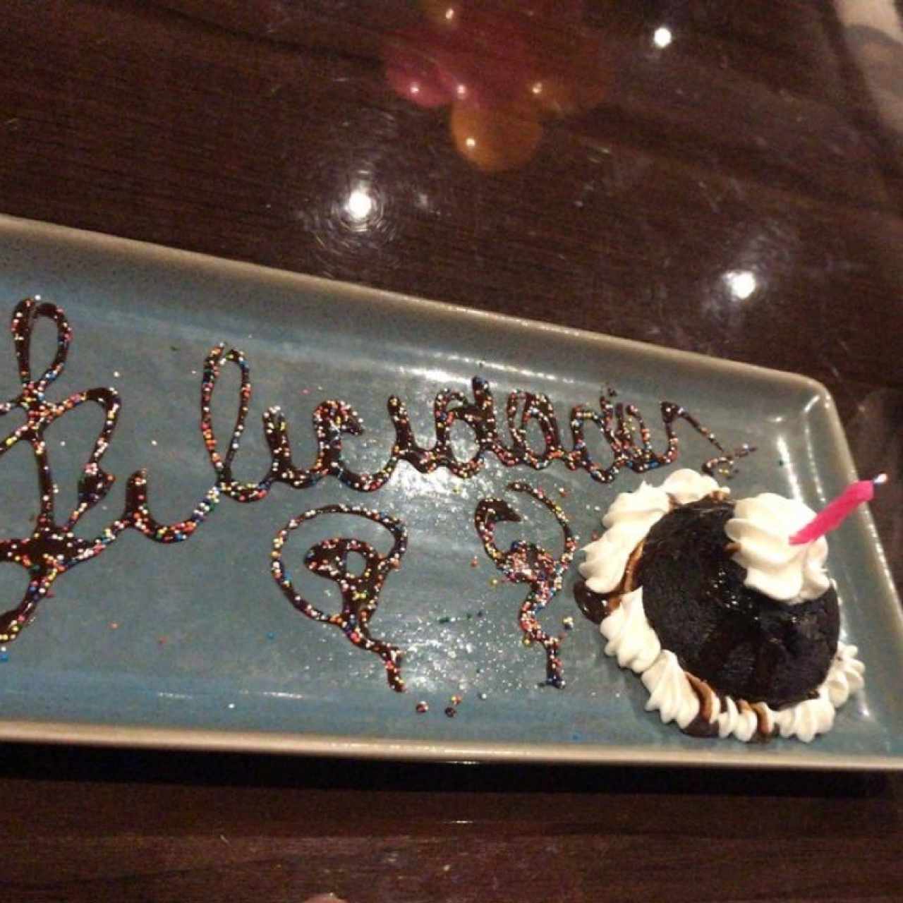Dulce de cumpleaños