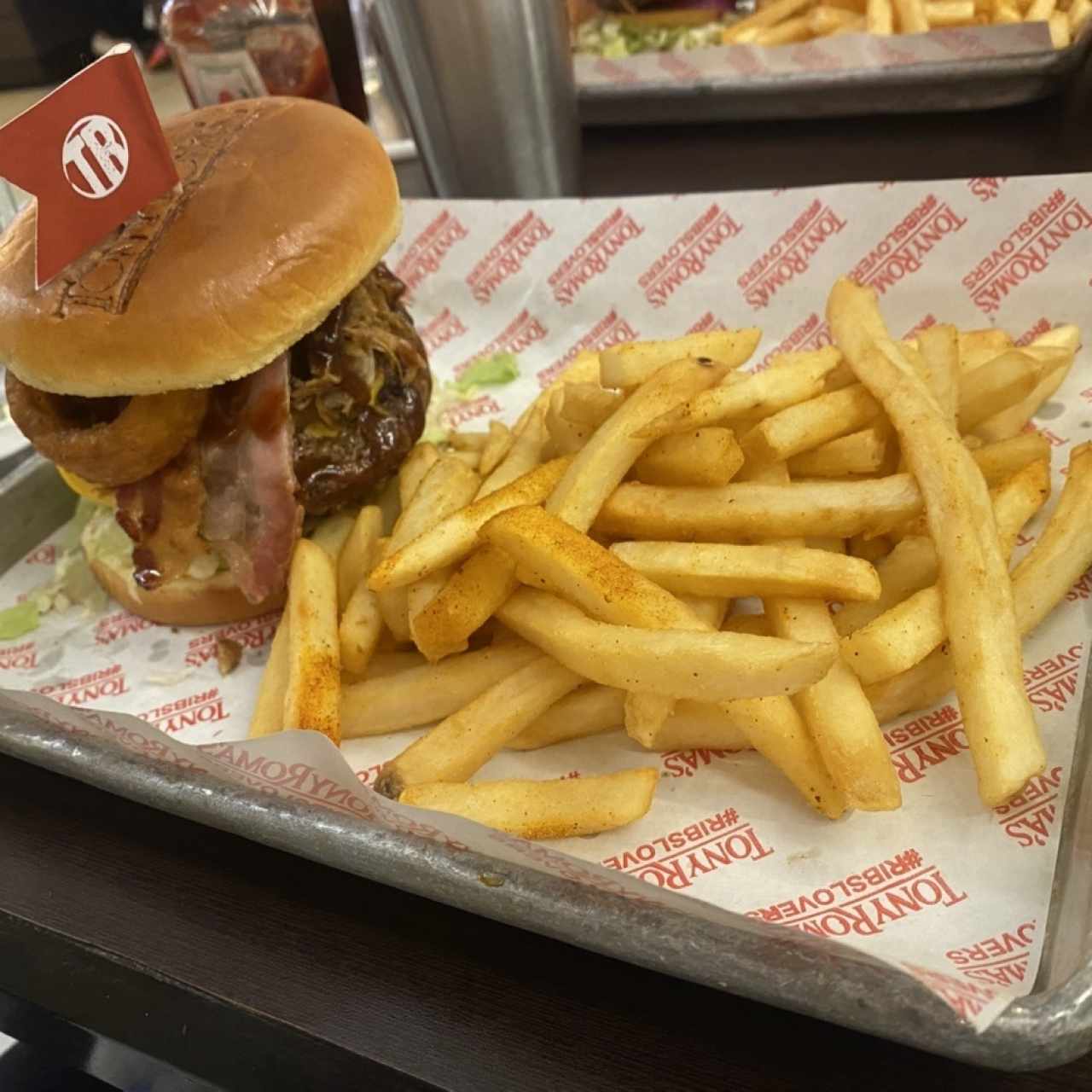 Oh my Baby Back Burger