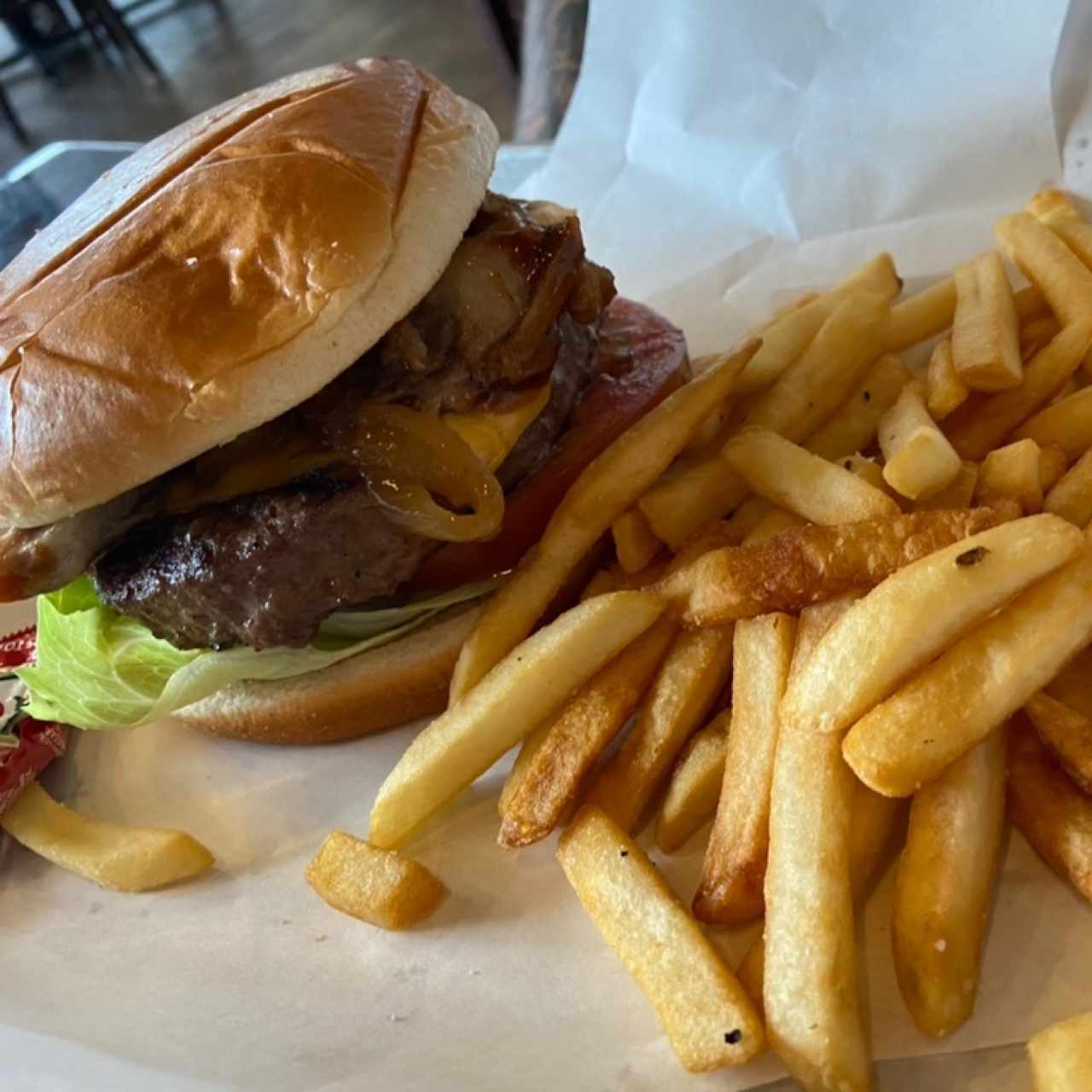 Oh my Baby Back Burger