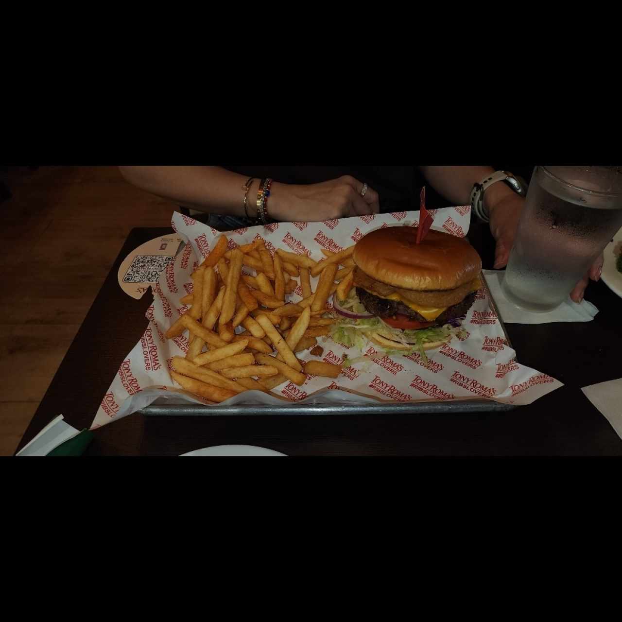 Cajun Onion Burguer