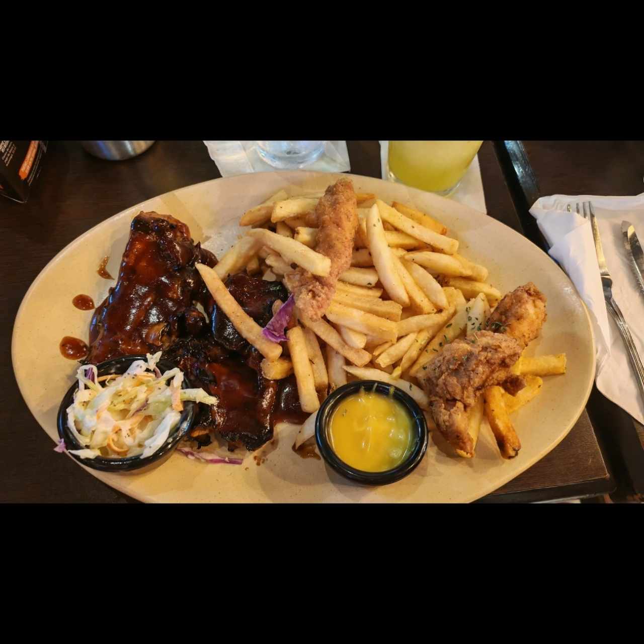 Short Ribs & Chicken Tender