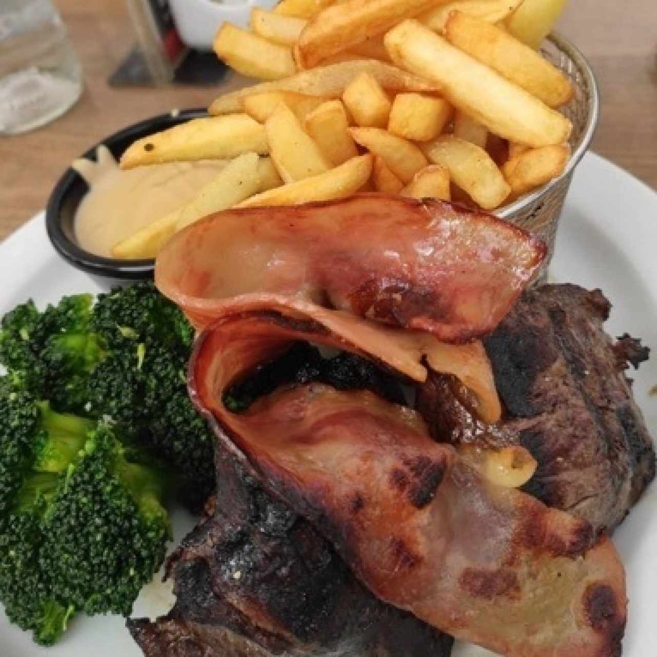 Bacon steak
