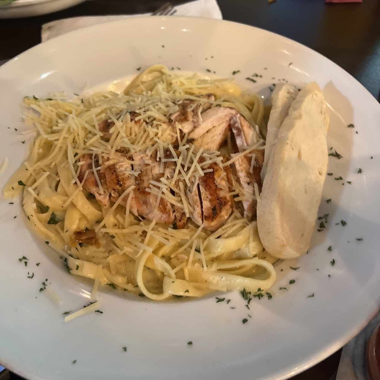Chicken Alfredo Florentine