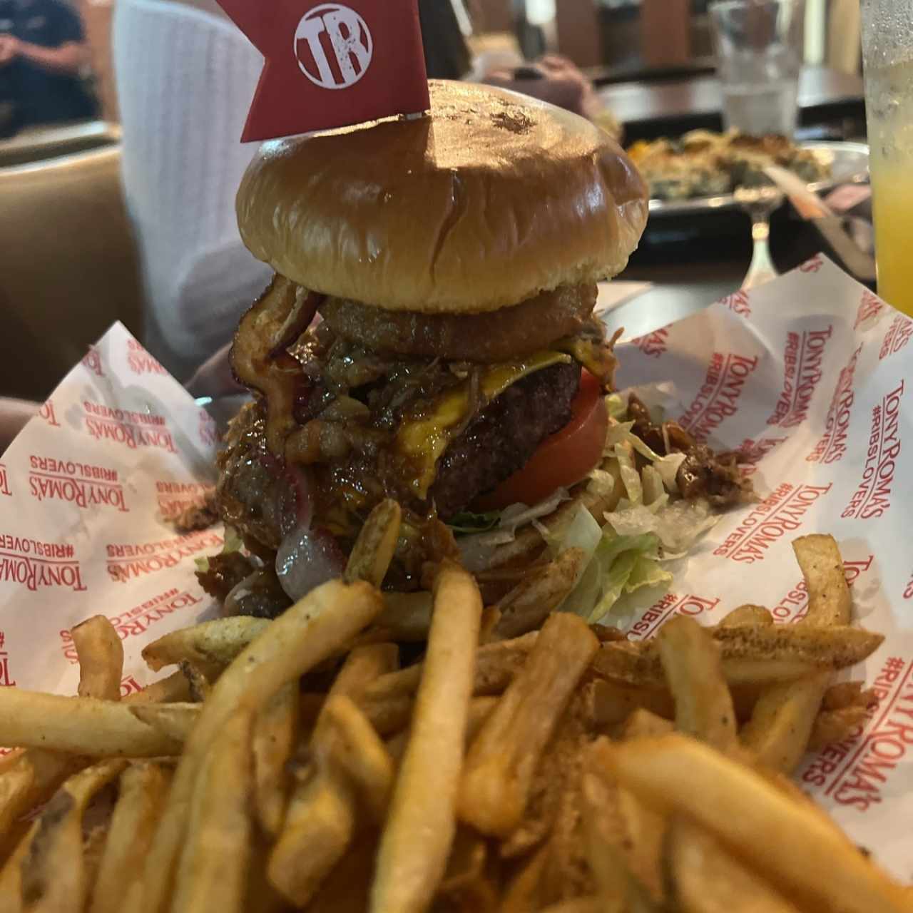 Oh my Baby Back Burger