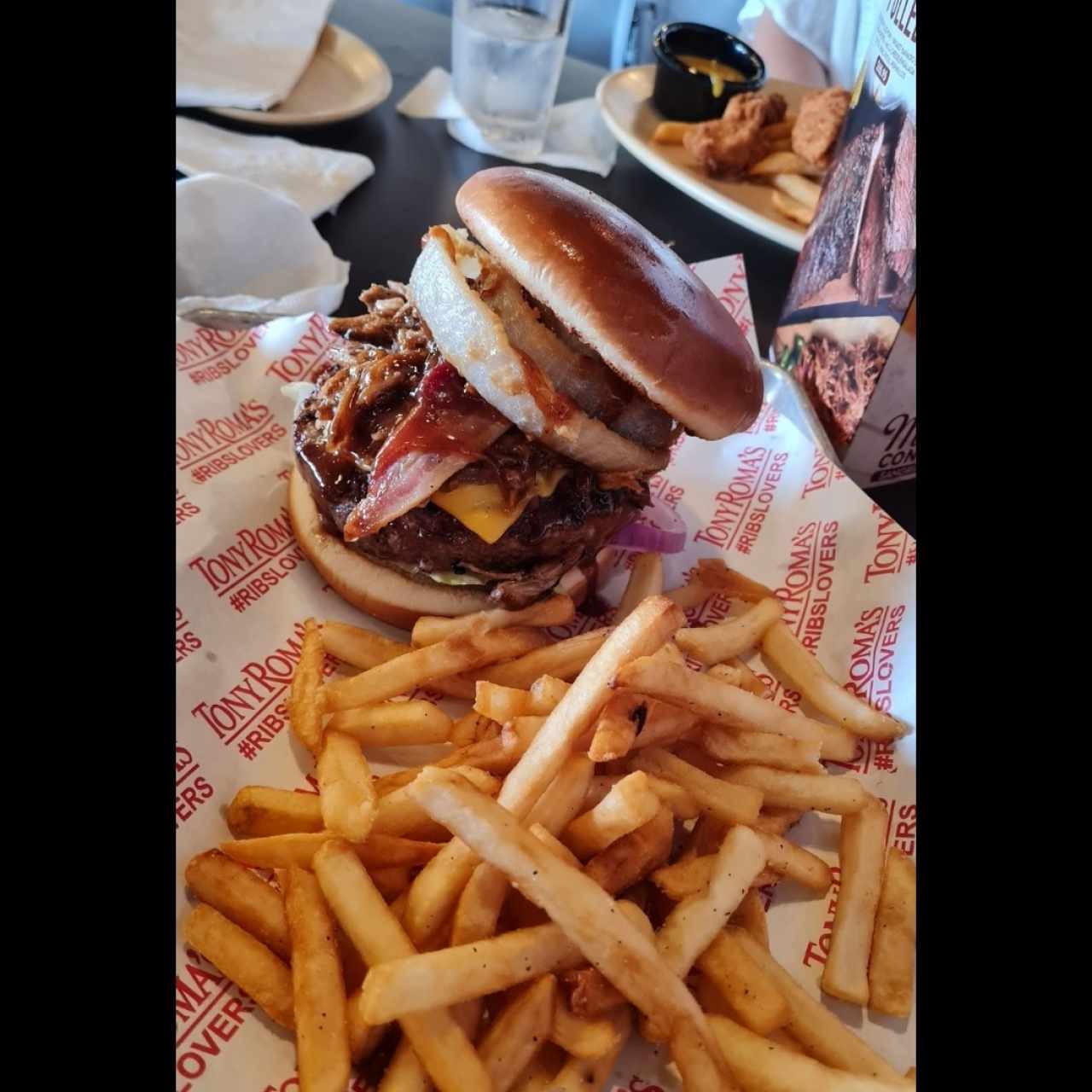 Oh my Baby Back Burger