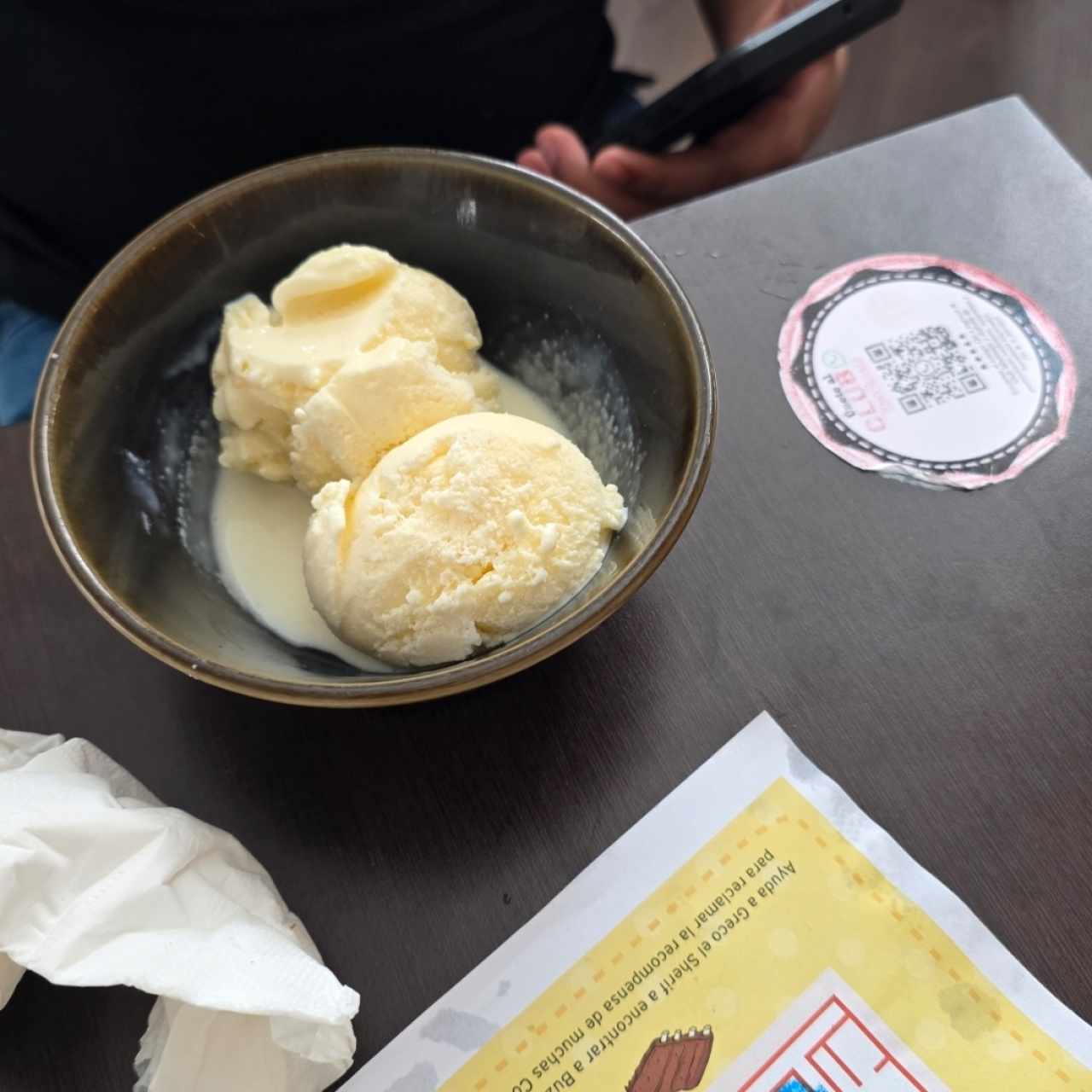 Helado Vainilla
