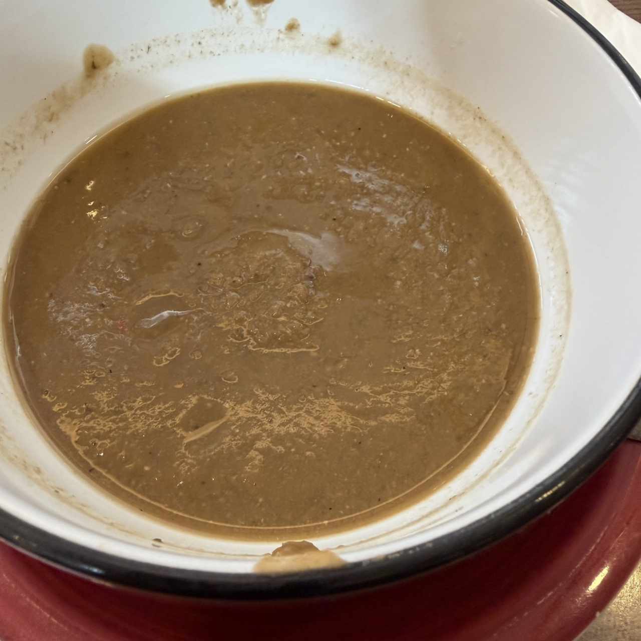 Sopa de lenteja