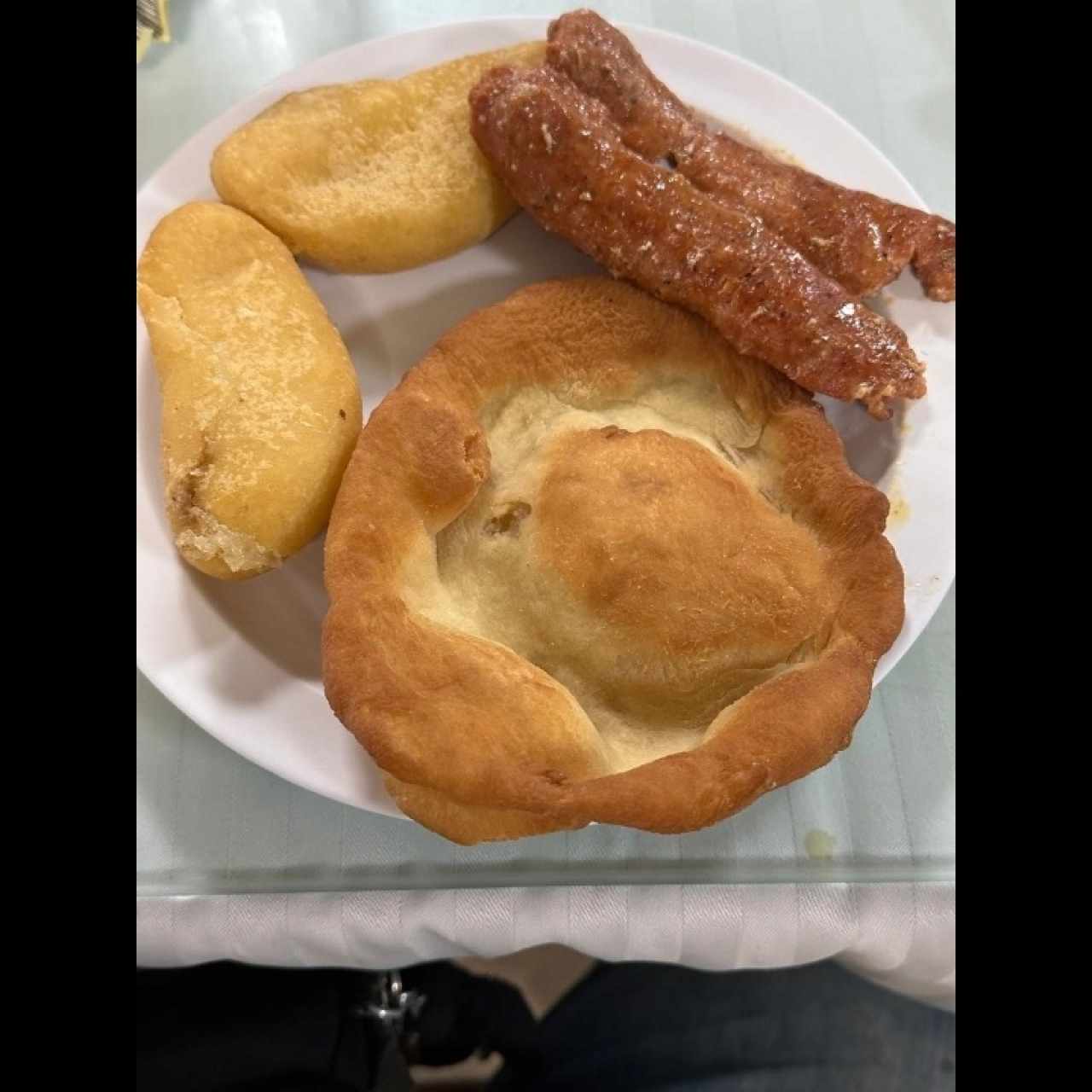 Carimañolas chorizo 