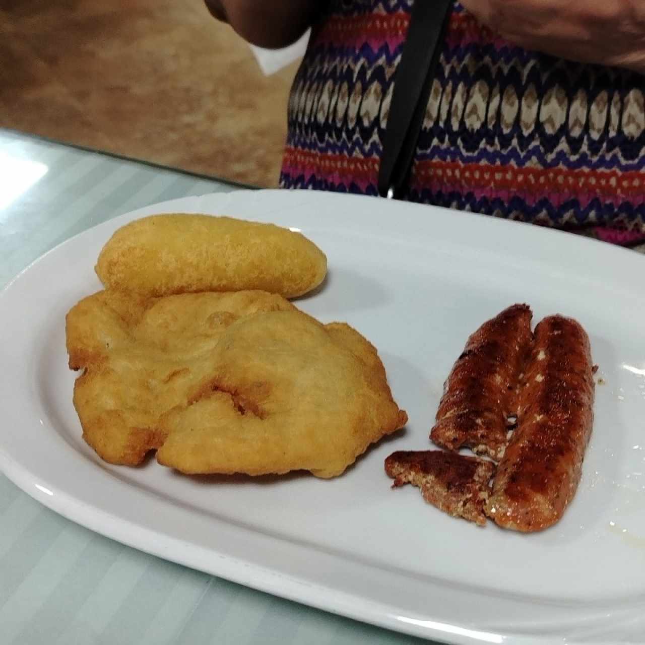 Hojaldre y Carimañolas y chorizo 