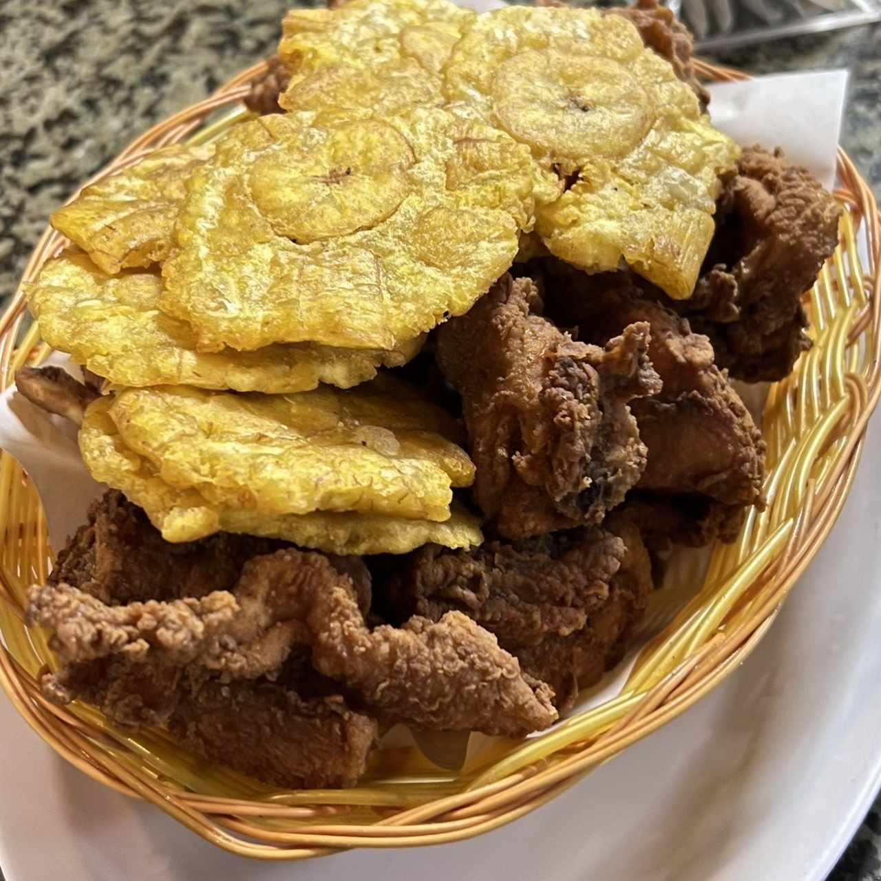 pollo a la canasta