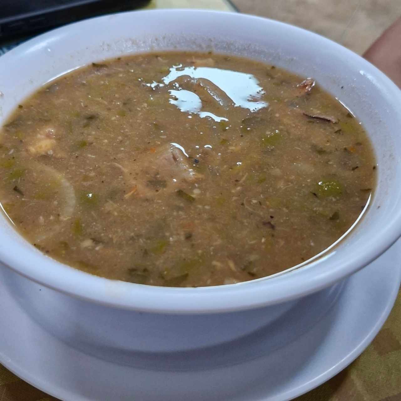 sopa mariscos
