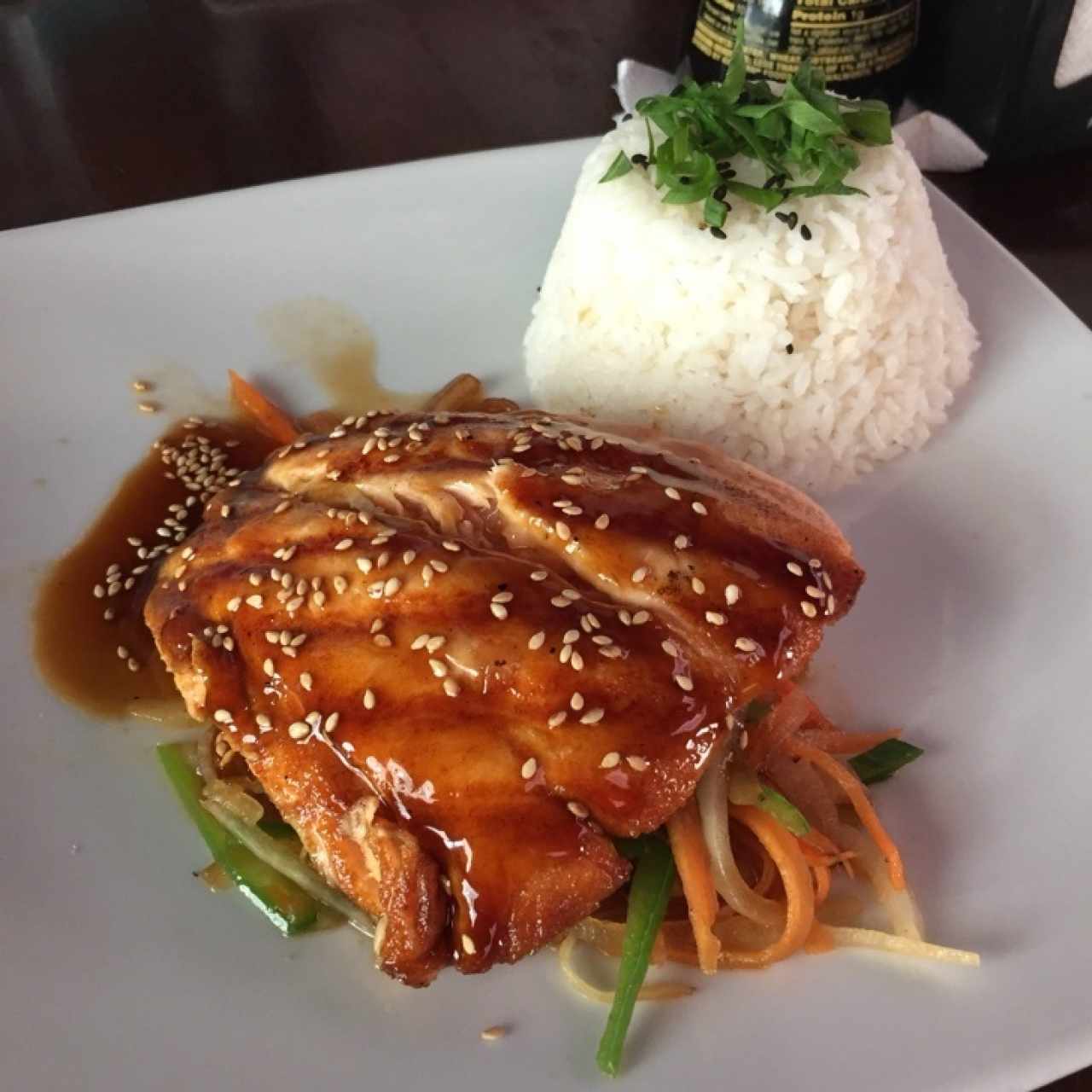Salmón Teriyaki