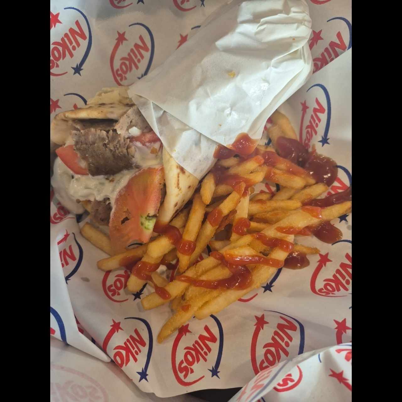 Combo - gyro original + acompañamiento + bebida