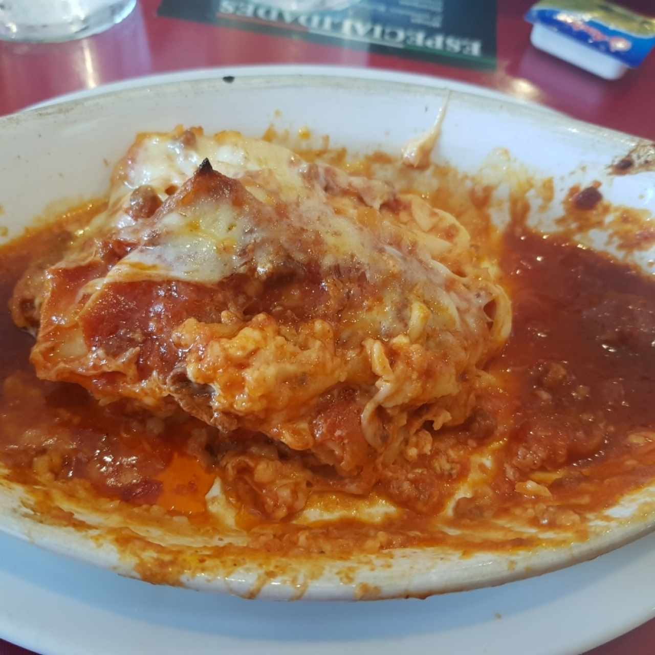 lazaña gratinada