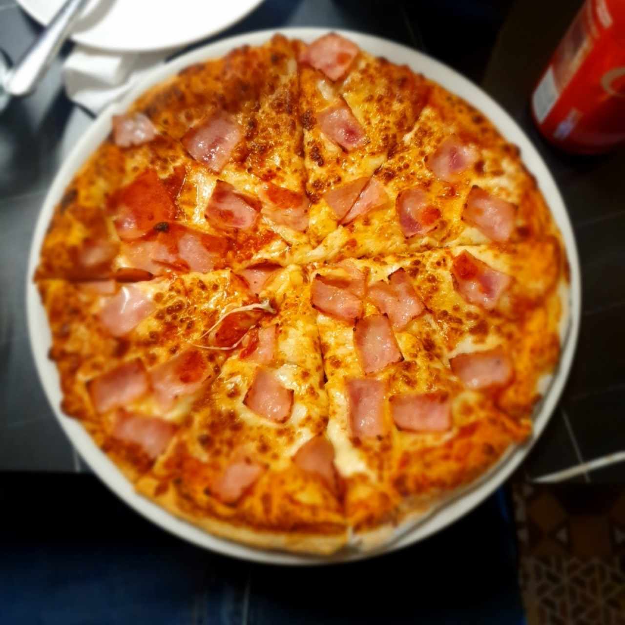 Pizzas - Pizza con Jamón