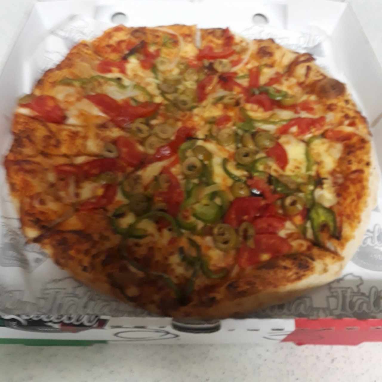 Pizzas - Pizza con Vegetales