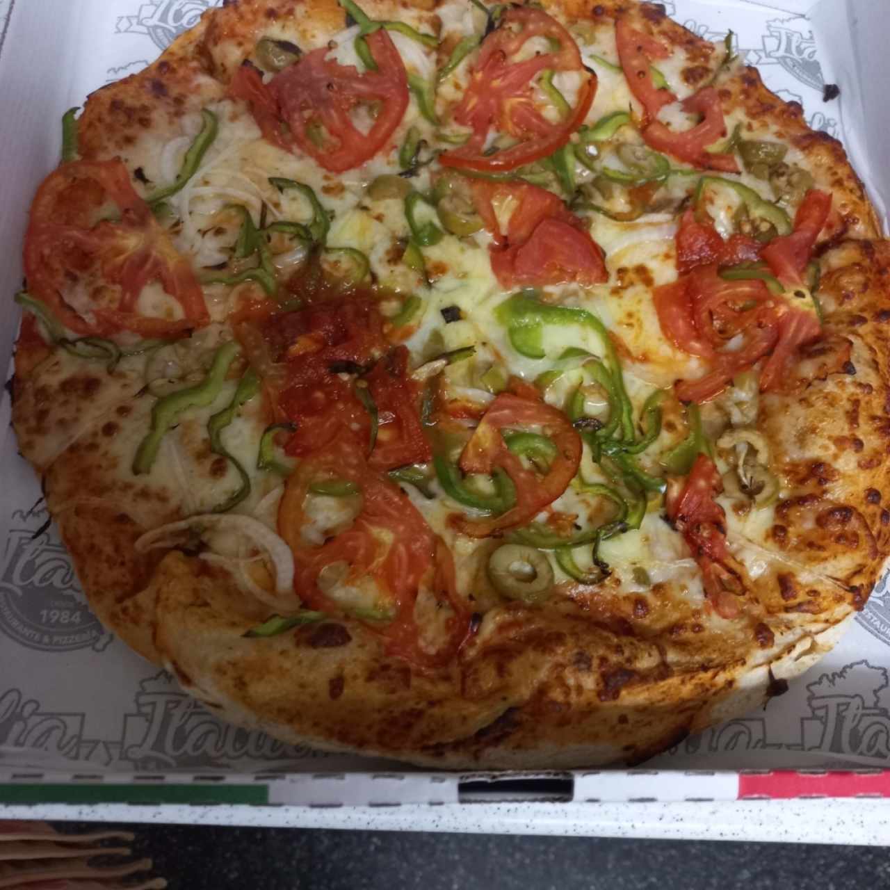 Pizzas - Pizza con Vegetales