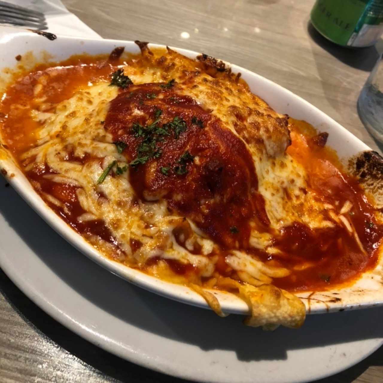 Lasagña de Pollo Gratinada