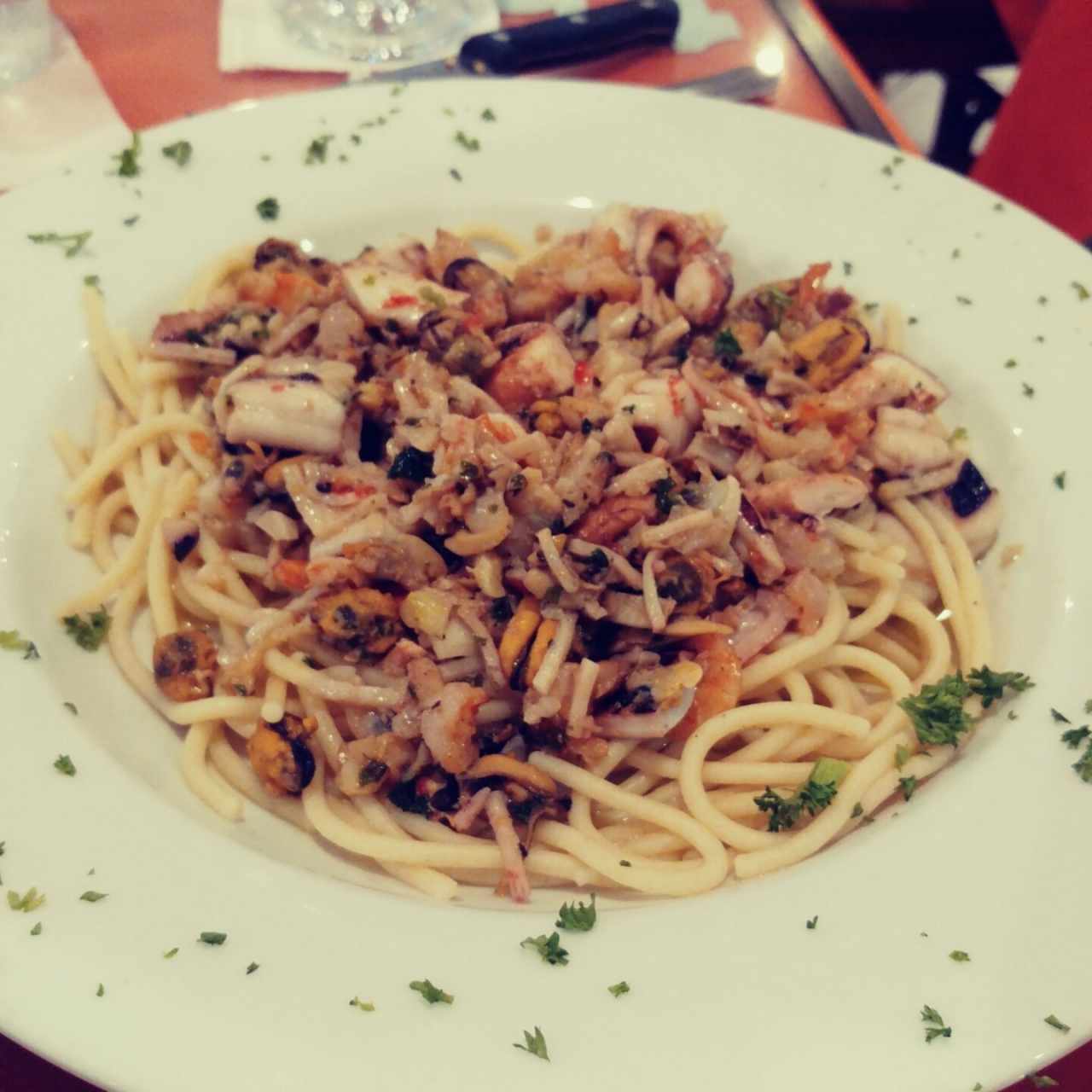 spagueti pescatore