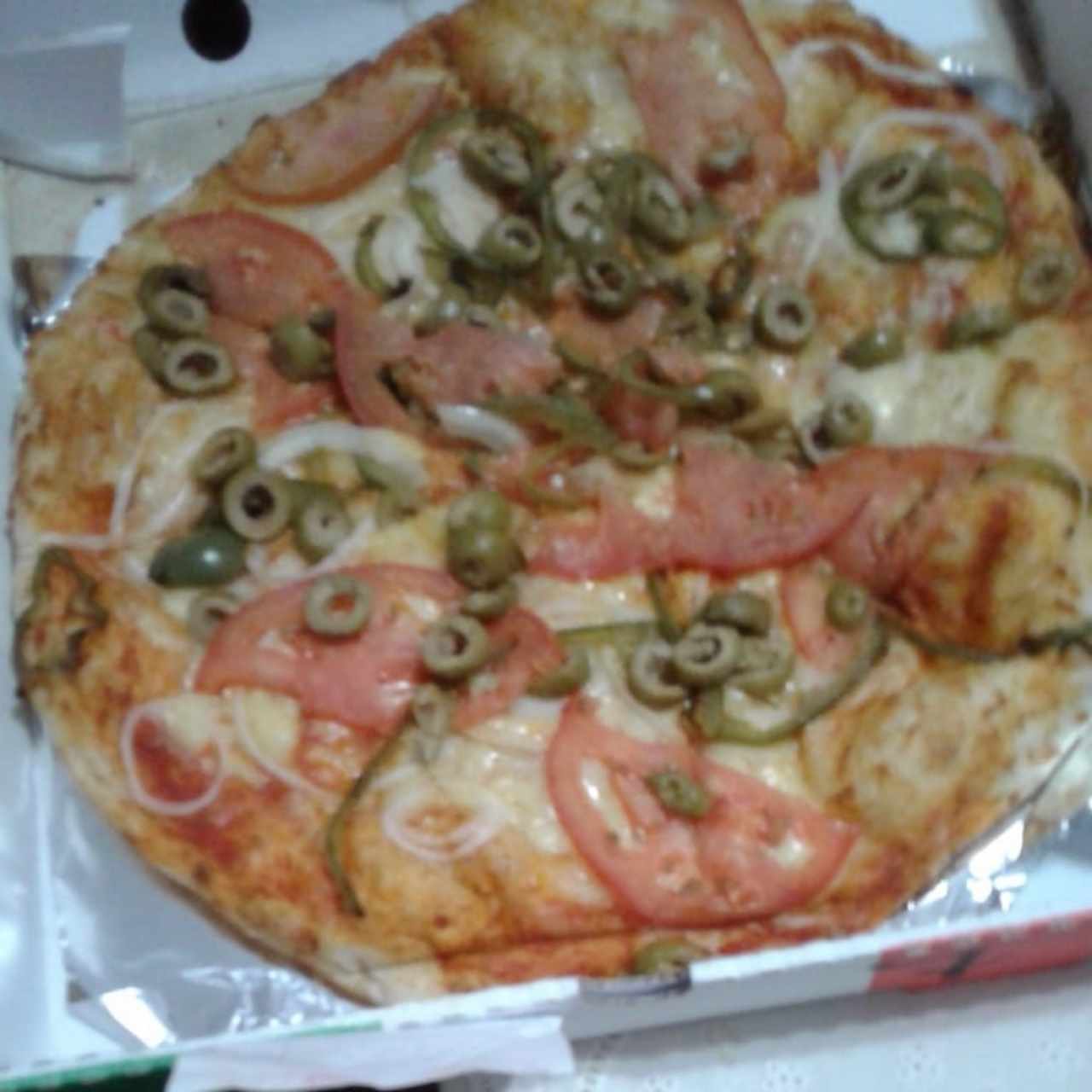 pizza de vegetales
