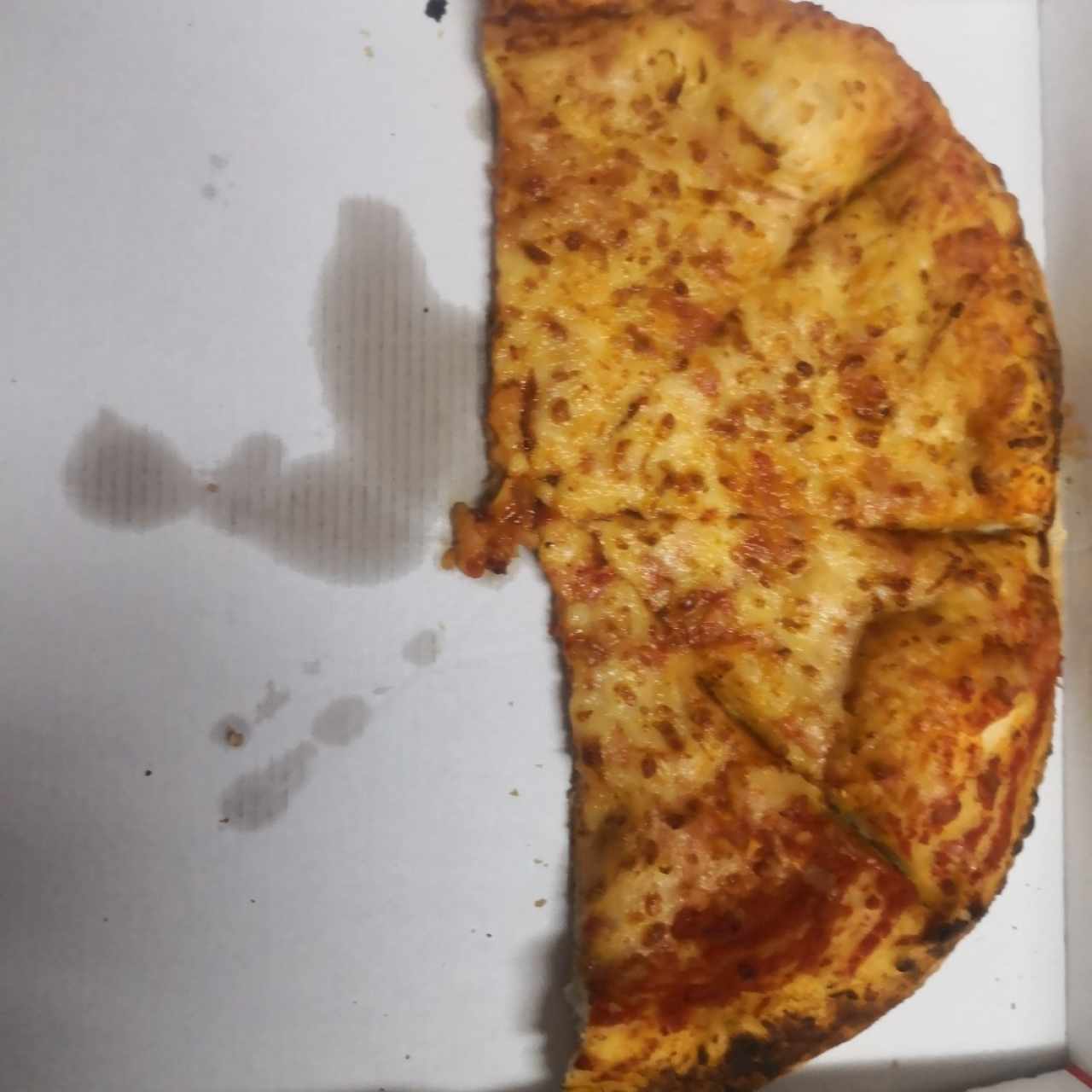 pizza de mozzarella
