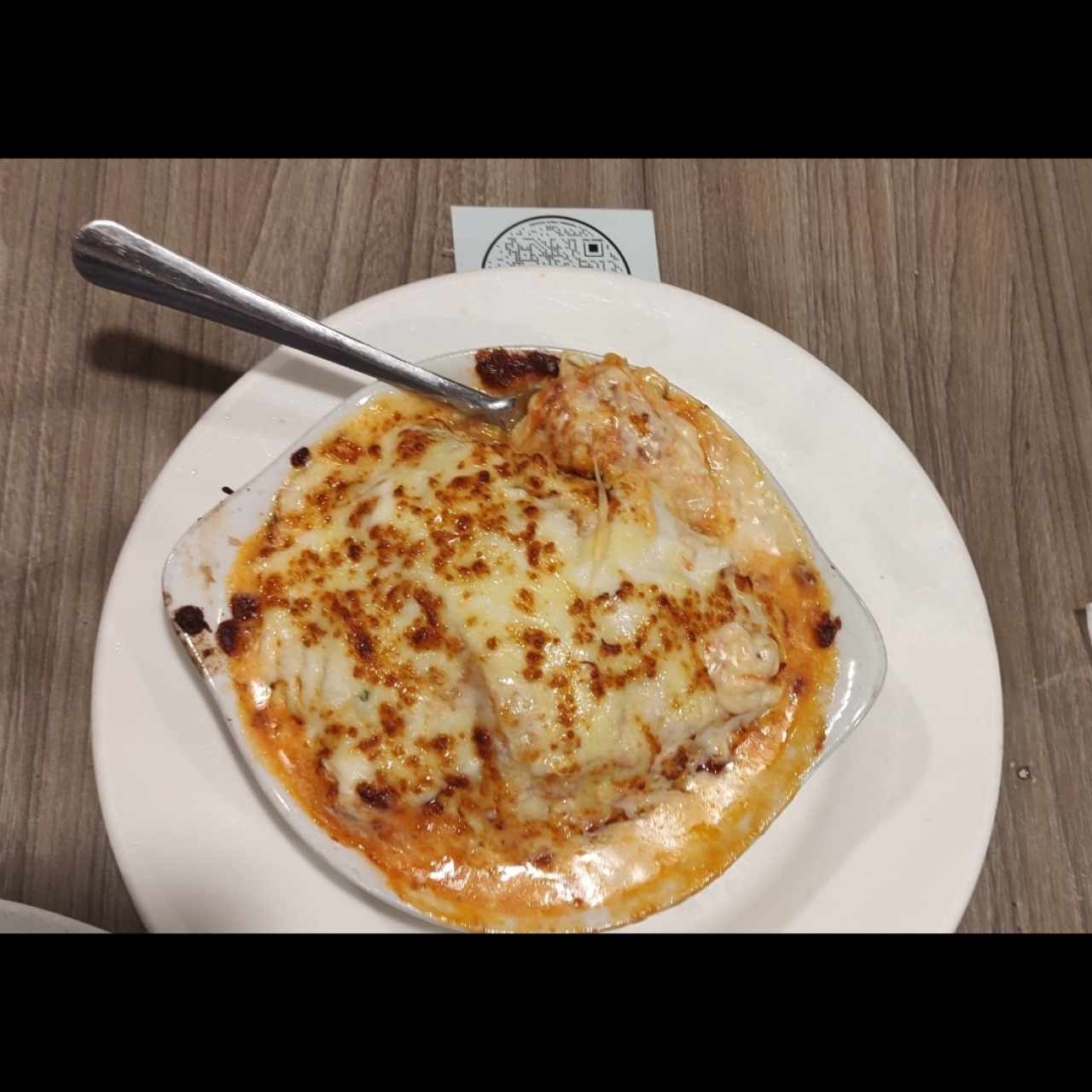 Lasagña de Pollo Gratinada