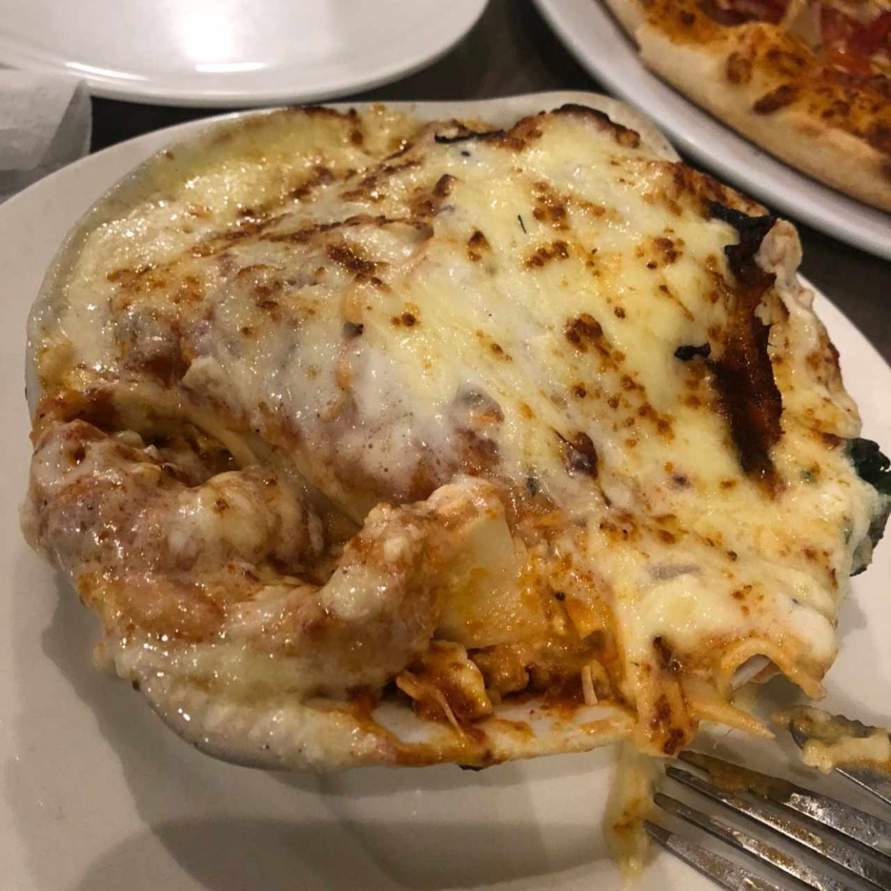 Lasagña de Pollo Gratinada