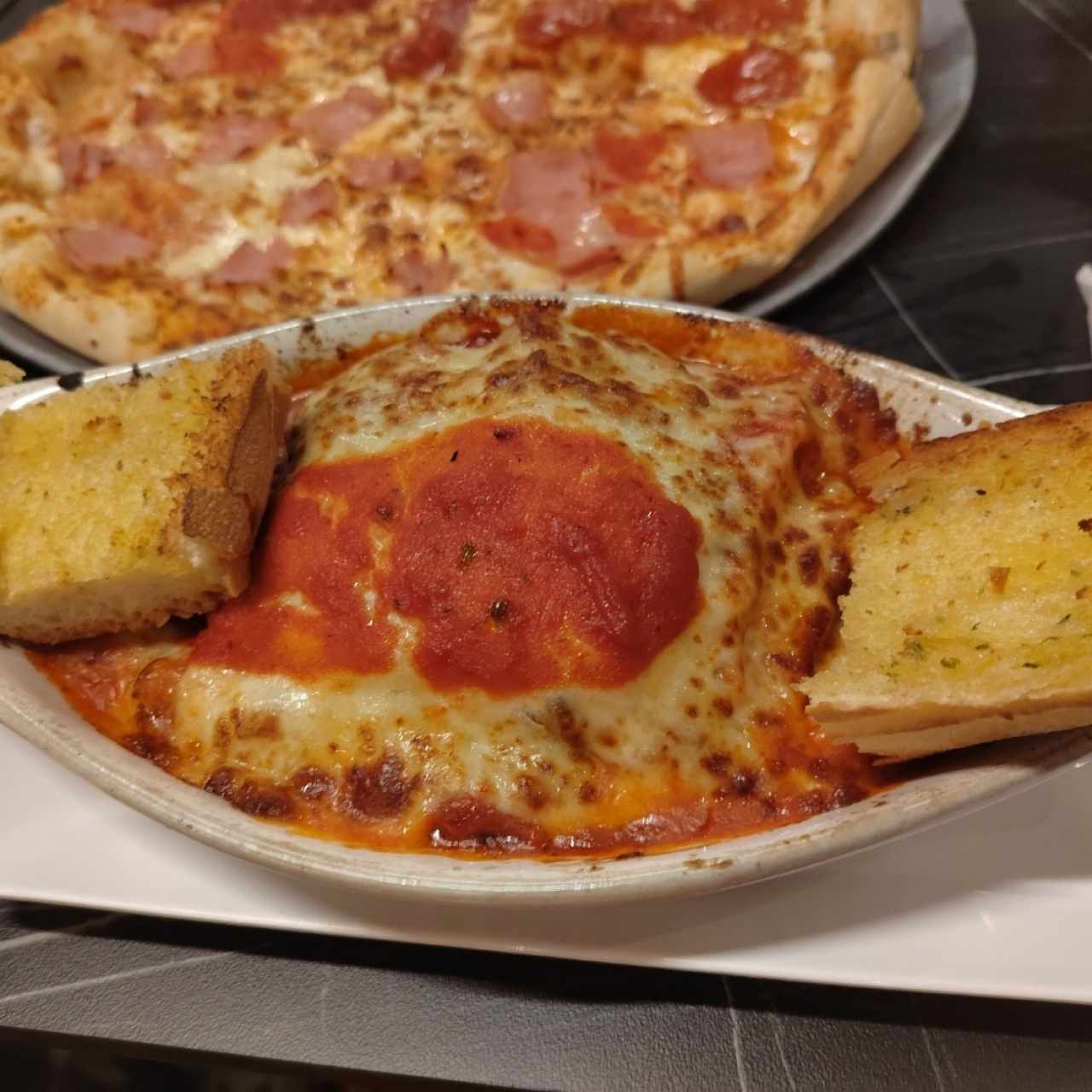 Lasagña de Pollo Gratinada