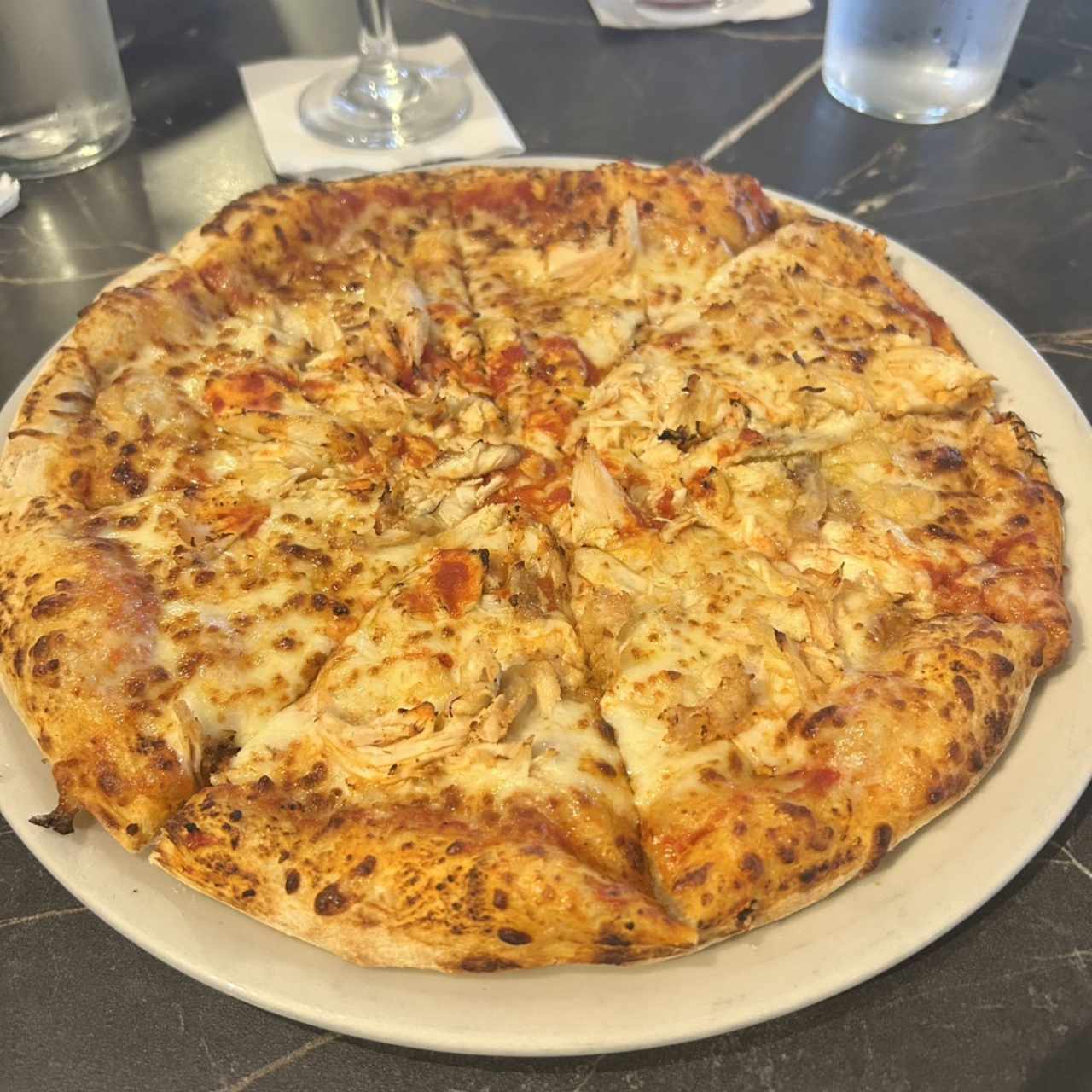 Pizza de pollo