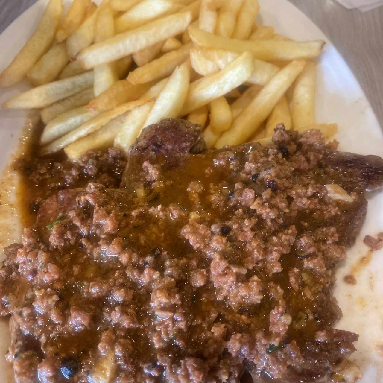 Filete a la Pimienta