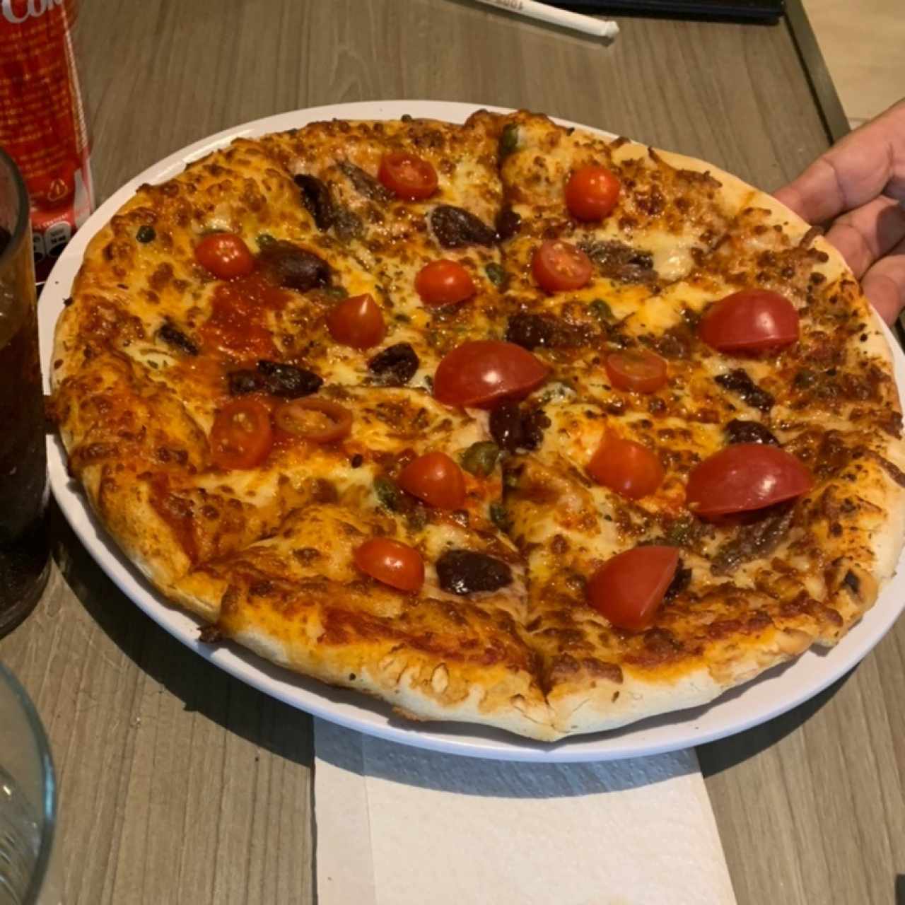 Pizzas - Pizza con Aceitunas