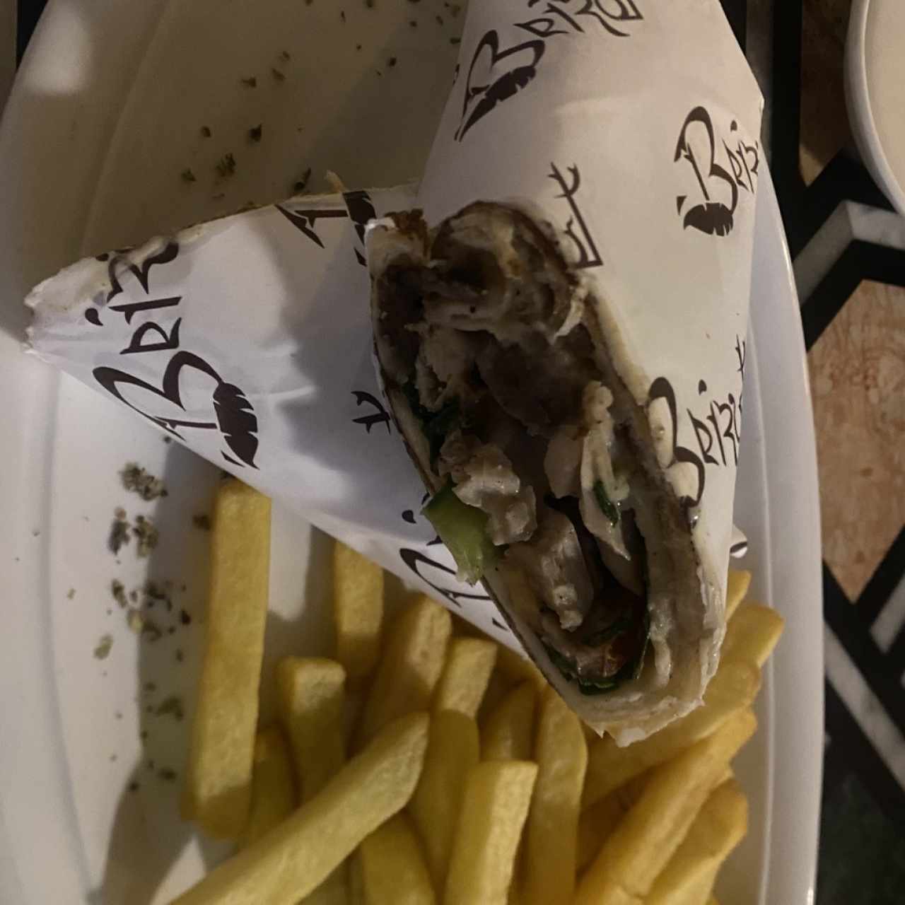 Emparedados - Shawarma de Carne
