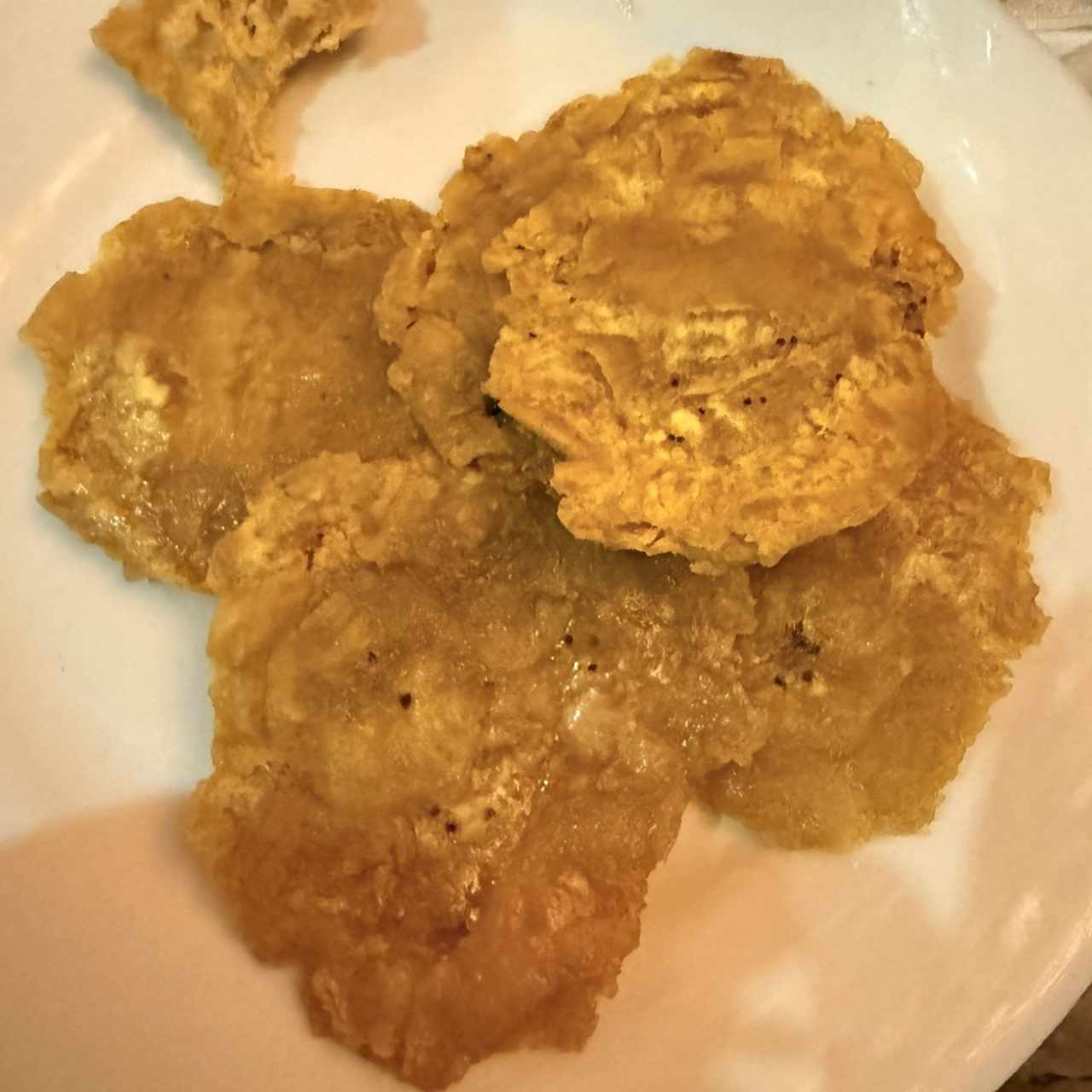 Entradas Libanesas - Patacones al Ajillo