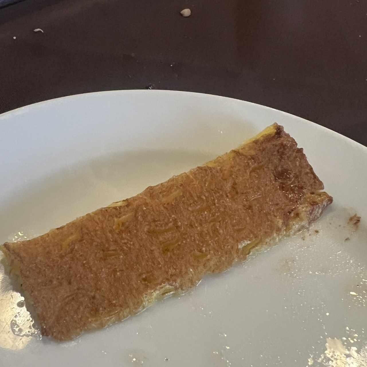 Piña asada 
